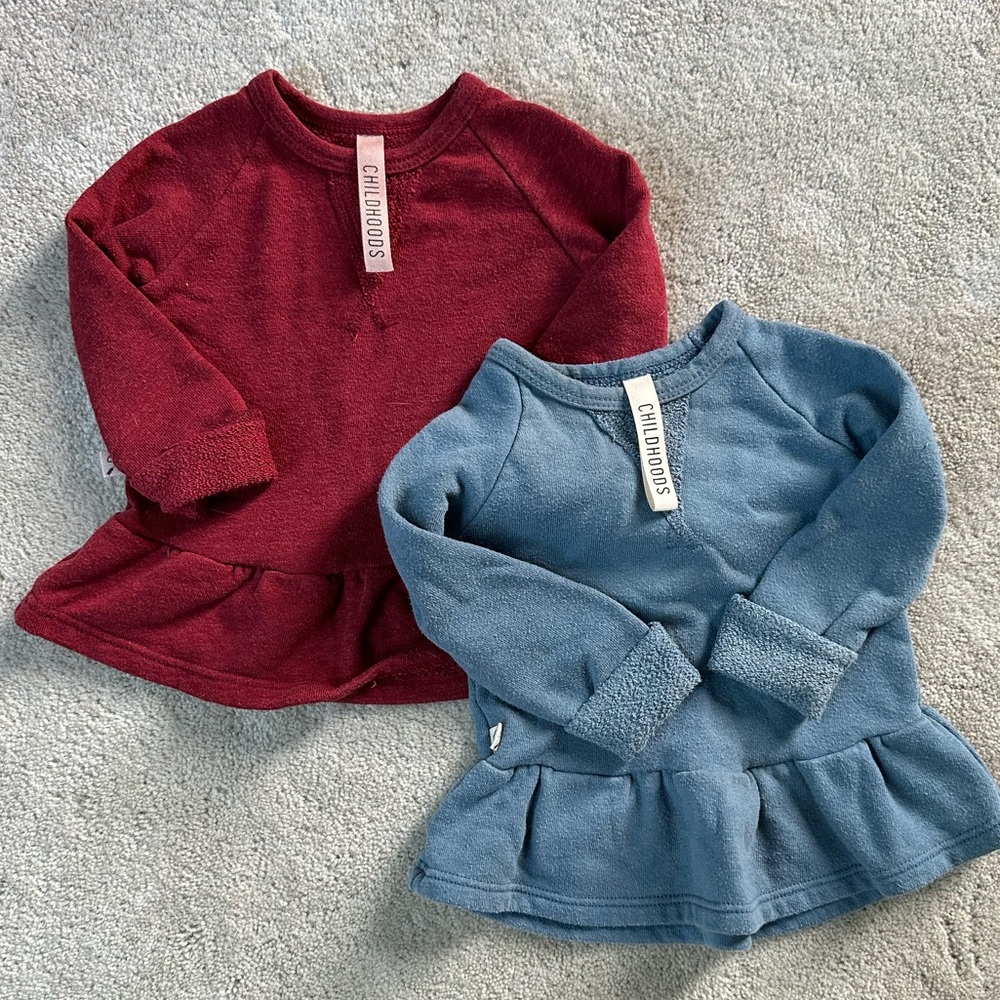 Childhoods clothing peplum tops